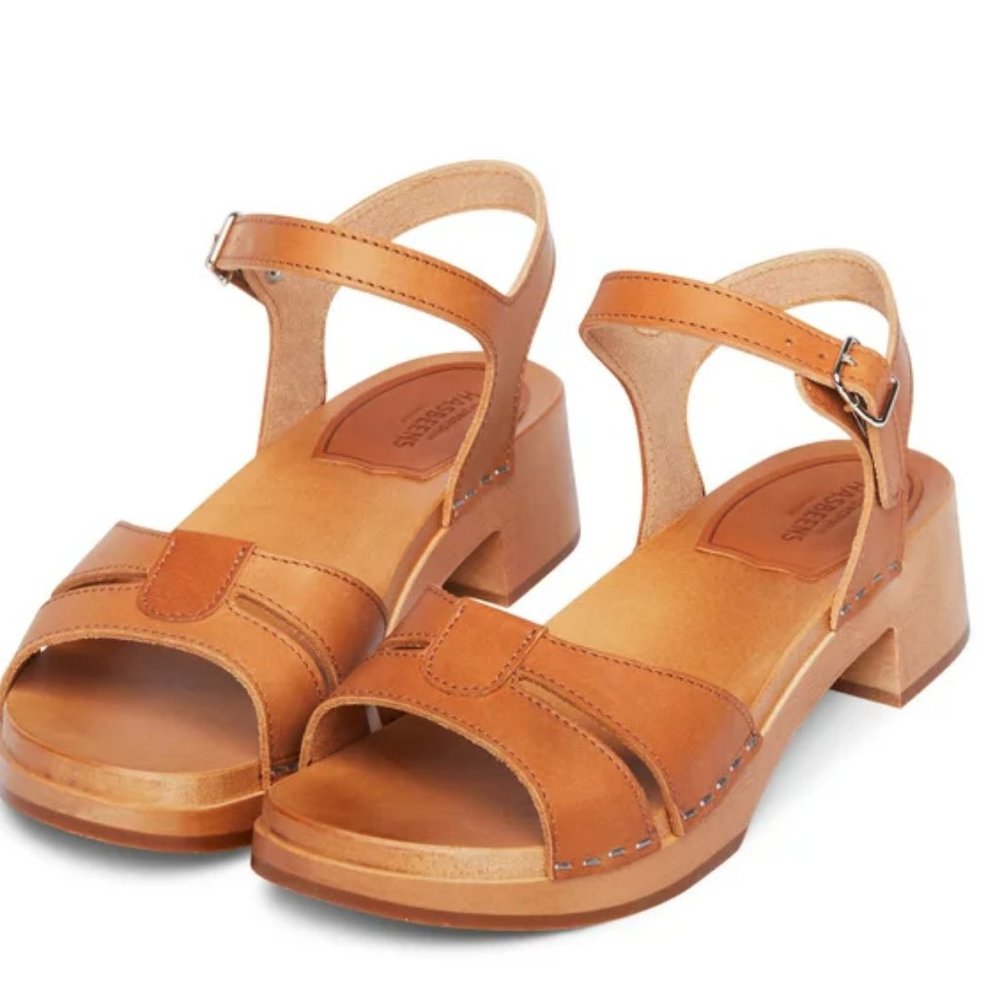 Swedish Hasbeens Naive Sandal - Nature 38